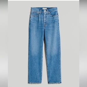 Madewell The Perfect Vintage Straight Jean in Earlwood Wash size 23